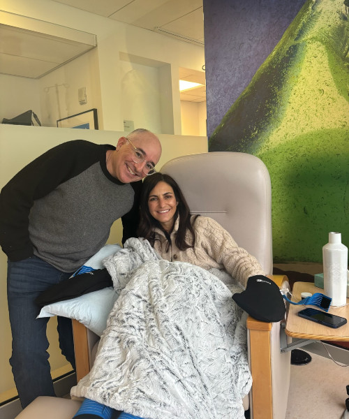 Rebecca and her husband