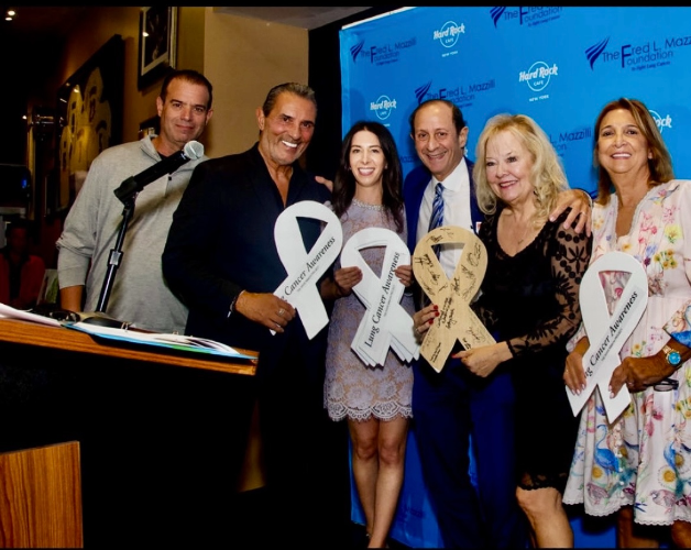 The Mazzilli Family held their annual fundraiser in support of lung cancer care.