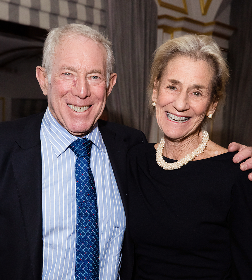 Couple in formal wear