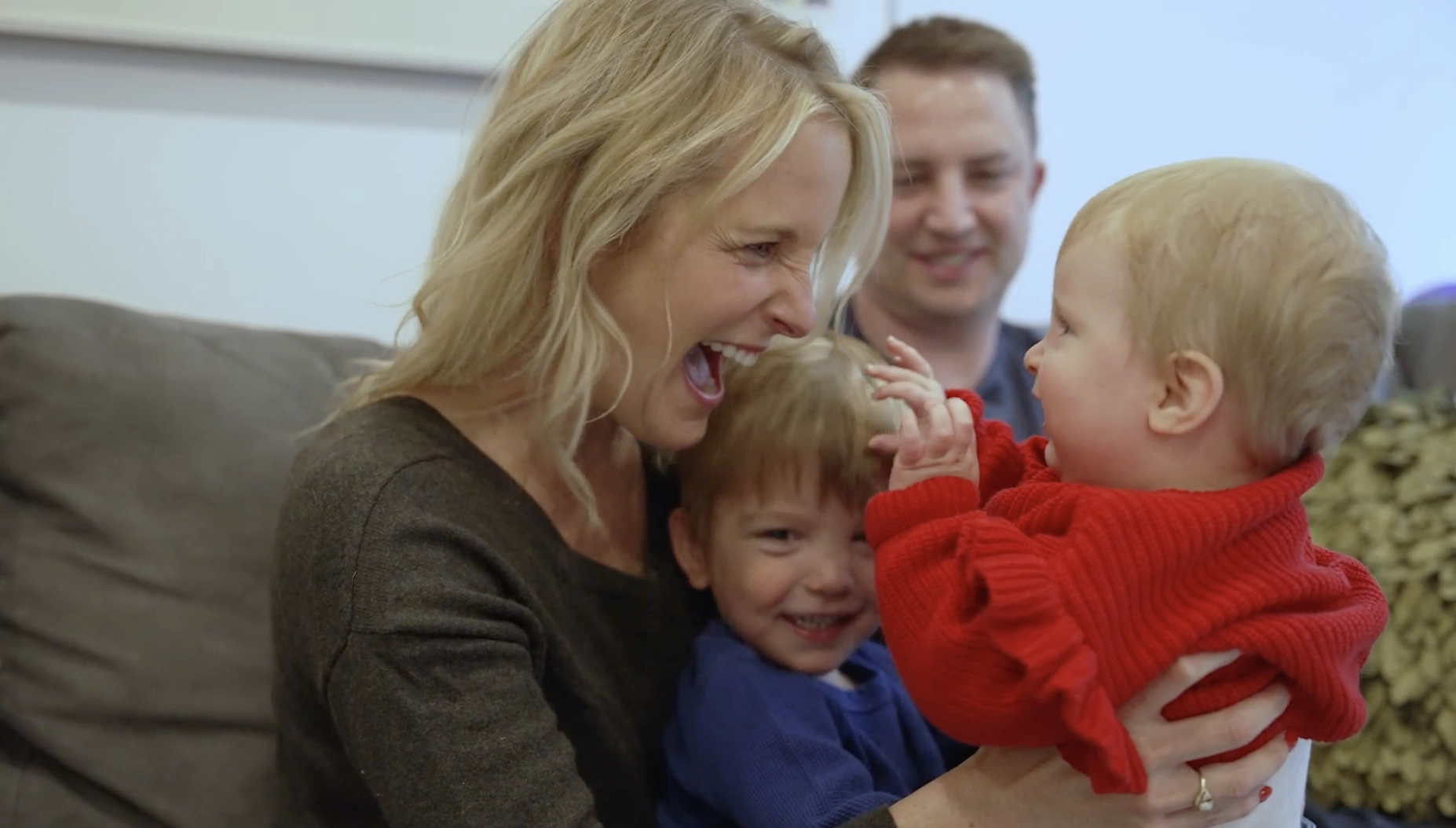 Family supported by NYP Cohen Hospital staff